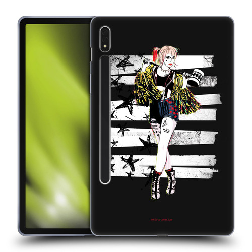 Birds of Prey DC Comics Harley Quinn Art Strut Soft Gel Case for Samsung Galaxy Tab S8