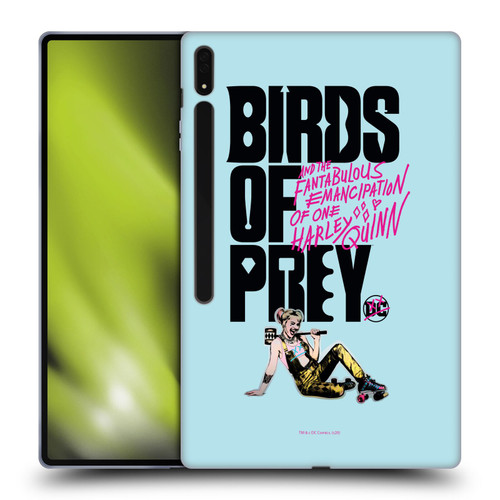 Birds of Prey DC Comics Harley Quinn Art Fantabulous Soft Gel Case for Samsung Galaxy Tab S8 Ultra