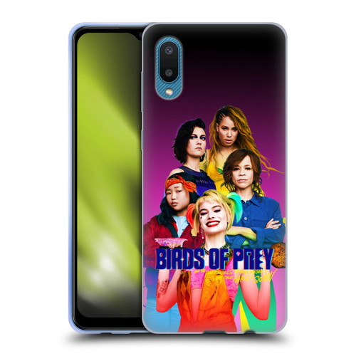 Birds of Prey DC Comics Harley Quinn Art BOP Cast Soft Gel Case for Samsung Galaxy A02/M02 (2021)