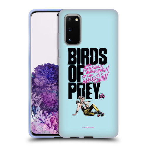 Birds of Prey DC Comics Harley Quinn Art Fantabulous Soft Gel Case for Samsung Galaxy S20 / S20 5G