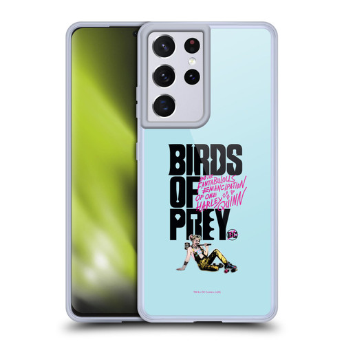 Birds of Prey DC Comics Harley Quinn Art Fantabulous Soft Gel Case for Samsung Galaxy S21 Ultra 5G