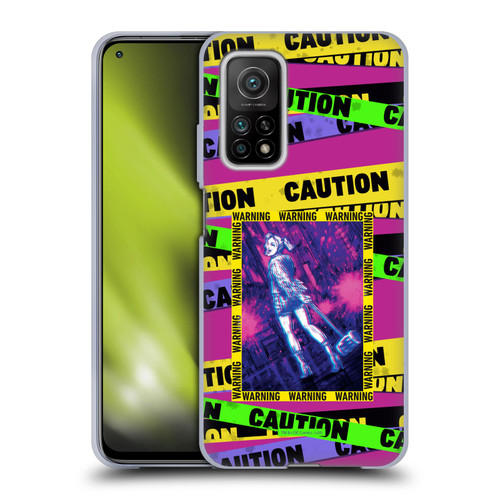 Birds of Prey DC Comics Harley Quinn Art Warning Soft Gel Case for Xiaomi Mi 10T 5G