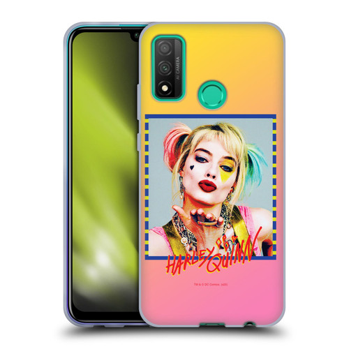 Birds of Prey DC Comics Harley Quinn Flying Kiss Soft Gel Case for Huawei P Smart (2020)