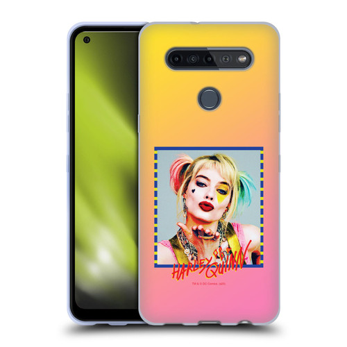 Birds of Prey DC Comics Harley Quinn Flying Kiss Soft Gel Case for LG K51S