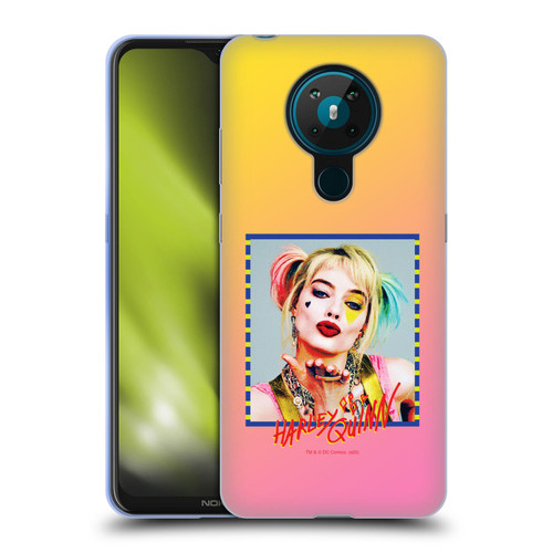 Birds of Prey DC Comics Harley Quinn Flying Kiss Soft Gel Case for Nokia 5.3