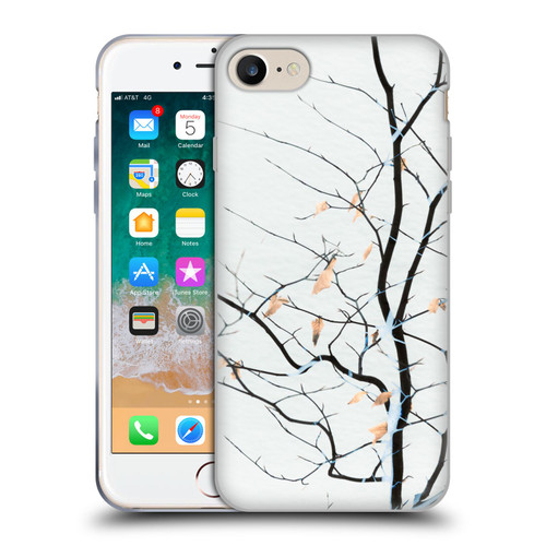 Dorit Fuhg Forest White Soft Gel Case for Apple iPhone 7 / 8 / SE 2020 & 2022