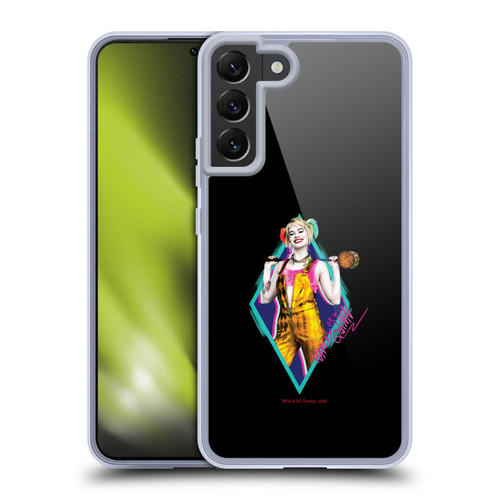 Birds of Prey DC Comics Harley Quinn Happy Crazy Hammer Soft Gel Case for Samsung Galaxy S22+ 5G