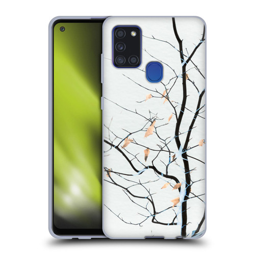 Dorit Fuhg Forest White Soft Gel Case for Samsung Galaxy A21s (2020)