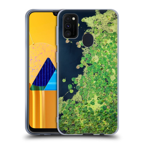 Dorit Fuhg Forest Lotus Leaves Soft Gel Case for Samsung Galaxy M30s (2019)/M21 (2020)