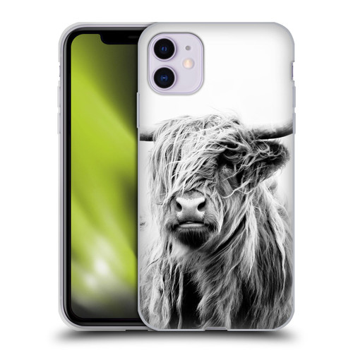 Dorit Fuhg Travel Stories Portrait of a Highland Cow Soft Gel Case for Apple iPhone 11