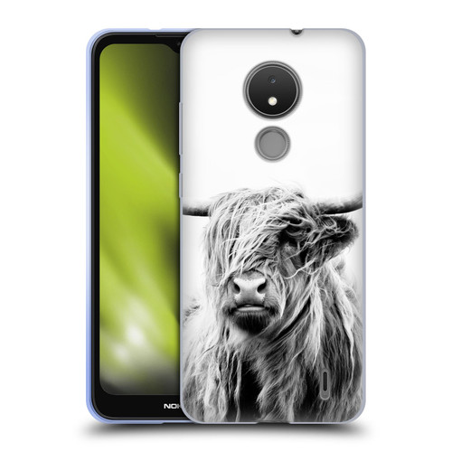 Dorit Fuhg Travel Stories Portrait of a Highland Cow Soft Gel Case for Nokia C21