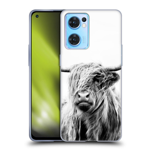 Dorit Fuhg Travel Stories Portrait of a Highland Cow Soft Gel Case for OPPO Reno7 5G / Find X5 Lite