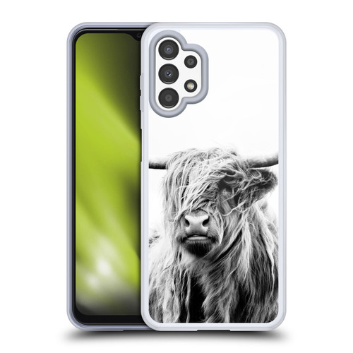 Dorit Fuhg Travel Stories Portrait of a Highland Cow Soft Gel Case for Samsung Galaxy A13 (2022)