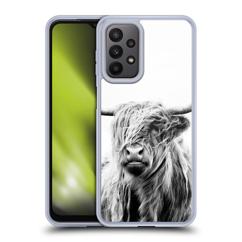 Dorit Fuhg Travel Stories Portrait of a Highland Cow Soft Gel Case for Samsung Galaxy A23 / 5G (2022)