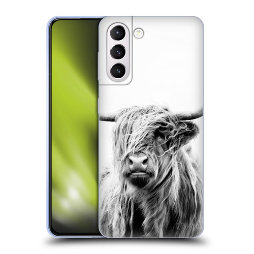 Dorit Fuhg Travel Stories Portrait of a Highland Cow Soft Gel Case for Samsung Galaxy S21+ 5G