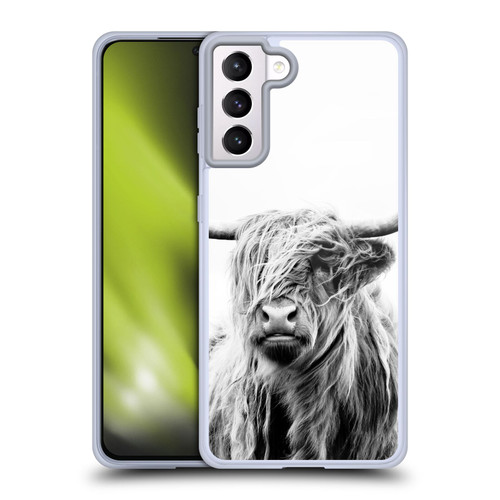 Dorit Fuhg Travel Stories Portrait of a Highland Cow Soft Gel Case for Samsung Galaxy S21+ 5G