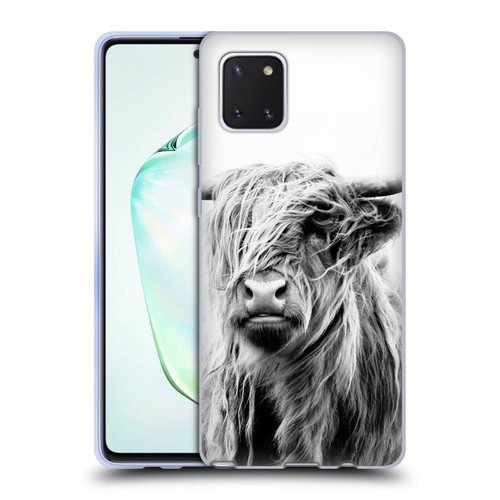 Dorit Fuhg Travel Stories Portrait of a Highland Cow Soft Gel Case for Samsung Galaxy Note10 Lite