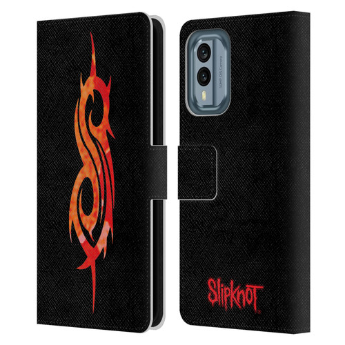 Slipknot Key Art Tribal Leather Book Wallet Case Cover For Nokia X30