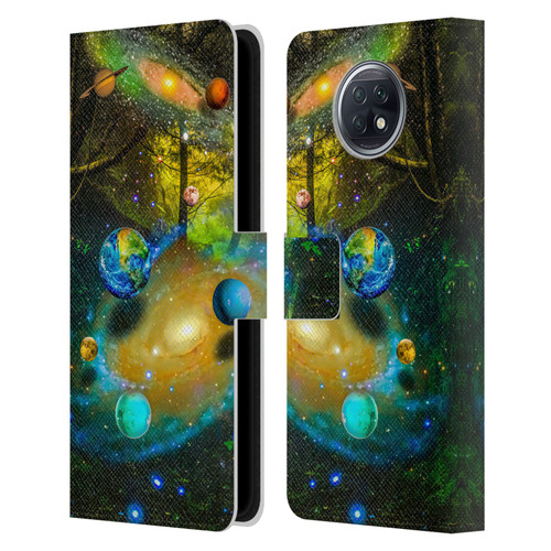 Dave Loblaw Sci-Fi And Surreal Universal Forest Leather Book Wallet Case Cover For Xiaomi Redmi Note 9T 5G