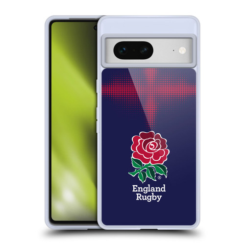 England Rugby Union 2016/17 The Rose Alternate Kit Soft Gel Case for Google Pixel 7