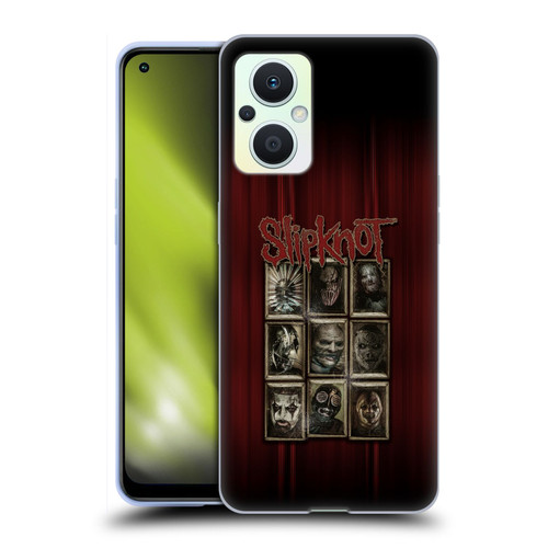 Slipknot Key Art Covered Faces Soft Gel Case for OPPO Reno8 Lite