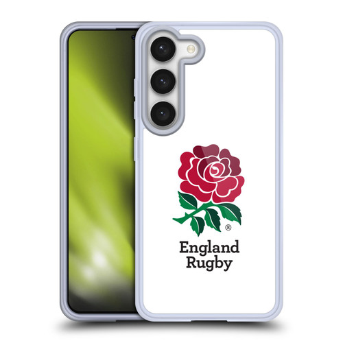England Rugby Union 2016/17 The Rose Home Kit Soft Gel Case for Samsung Galaxy S23 5G