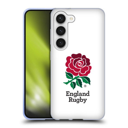 England Rugby Union 2016/17 The Rose Home Kit Soft Gel Case for Samsung Galaxy S23 5G