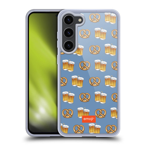 emoji® Oktoberfest Beer And Pretzel Soft Gel Case for Samsung Galaxy S23+ 5G