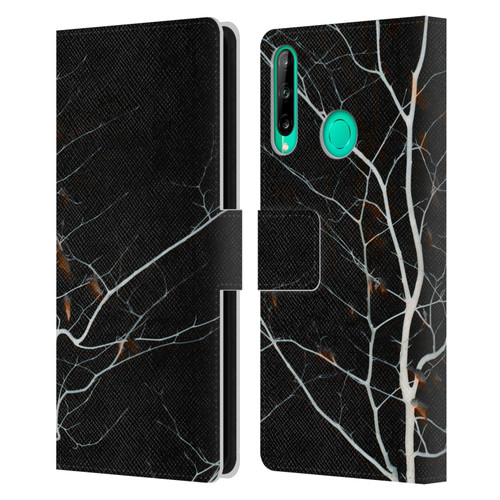 Dorit Fuhg Forest Black Leather Book Wallet Case Cover For Huawei P40 lite E