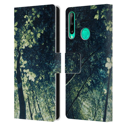 Dorit Fuhg Forest Tree Leather Book Wallet Case Cover For Huawei P40 lite E