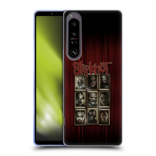 Slipknot Key Art Covered Faces Soft Gel Case for Sony Xperia 1 IV