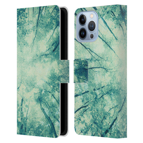 Dorit Fuhg Forest Wander Leather Book Wallet Case Cover For Apple iPhone 13 Pro Max