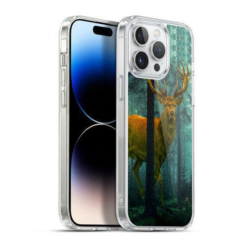 Dave Loblaw Animals Giant Forest Deer Soft Gel Case for Apple iPhone 13 Pro Max & MagSafe