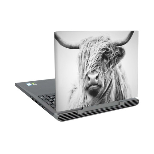 Dorit Fuhg Travel Stories Portrait of a Highland Cow Vinyl Sticker Skin Decal Cover for Dell Inspiron 15 7000 P65F