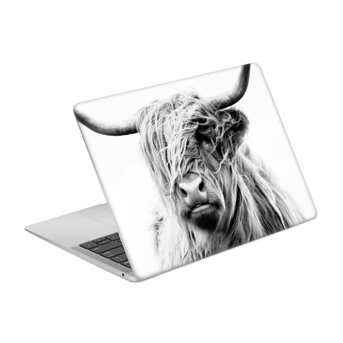 Dorit Fuhg Travel Stories Portrait of a Highland Cow Vinyl Sticker Skin Decal Cover for Apple MacBook Air 13.3" A1932/A2179