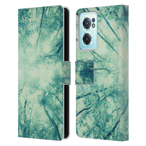 Dorit Fuhg Forest Wander Leather Book Wallet Case Cover For OnePlus Nord CE 2 5G