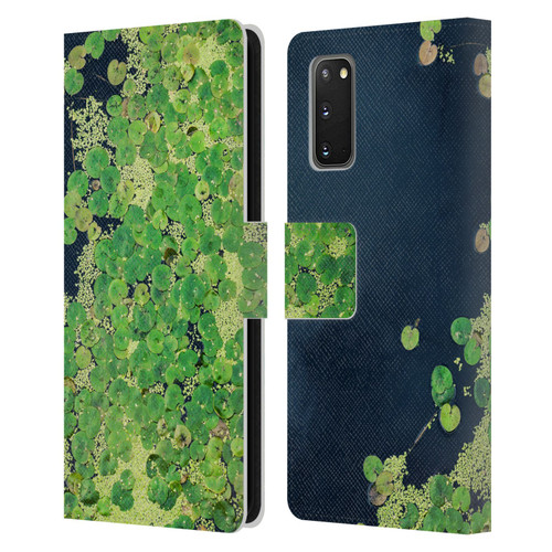 Dorit Fuhg Forest Lotus Leaves Leather Book Wallet Case Cover For Samsung Galaxy S20 / S20 5G