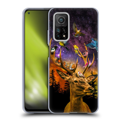 Dave Loblaw Animals Deer and Birds Soft Gel Case for Xiaomi Mi 10T 5G