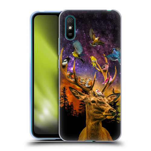 Dave Loblaw Animals Deer and Birds Soft Gel Case for Xiaomi Redmi 9A / Redmi 9AT