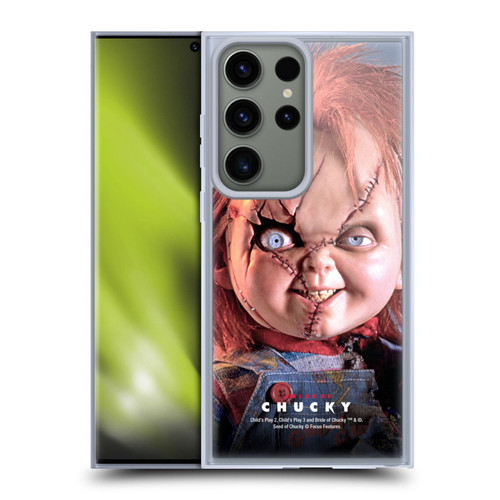 Bride of Chucky Key Art Doll Soft Gel Case for Samsung Galaxy S23 Ultra 5G