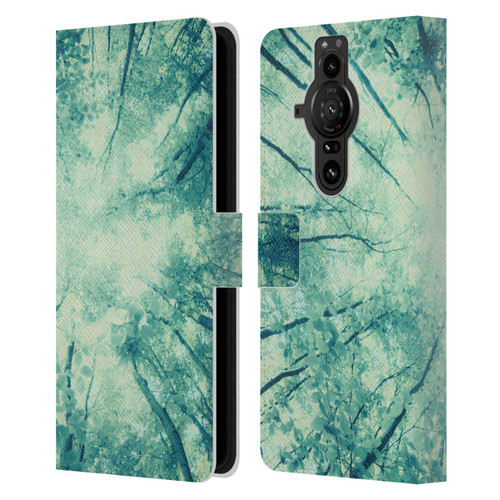 Dorit Fuhg Forest Wander Leather Book Wallet Case Cover For Sony Xperia Pro-I