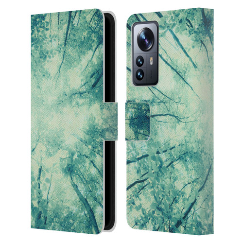 Dorit Fuhg Forest Wander Leather Book Wallet Case Cover For Xiaomi 12 Pro