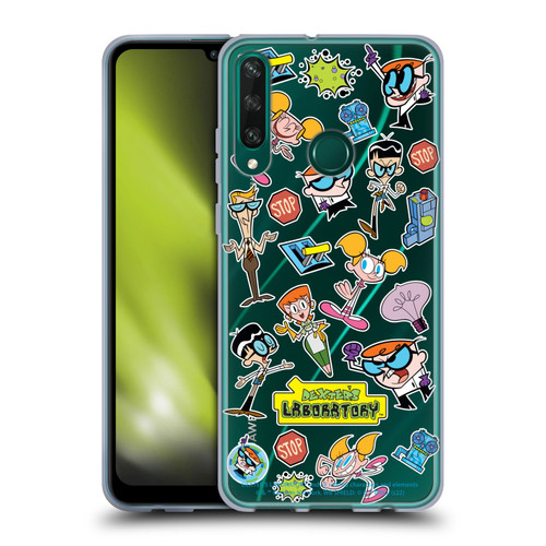 Dexter's Laboratory Graphics Icons Soft Gel Case for Huawei Y6p