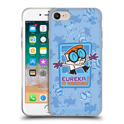 Dexter's Laboratory Graphics It Worked Soft Gel Case for Apple iPhone 7 / 8 / SE 2020 & 2022