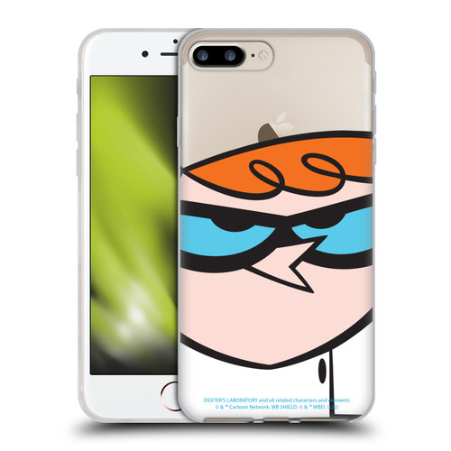 Dexter's Laboratory Graphics Dexter Soft Gel Case for Apple iPhone 7 Plus / iPhone 8 Plus