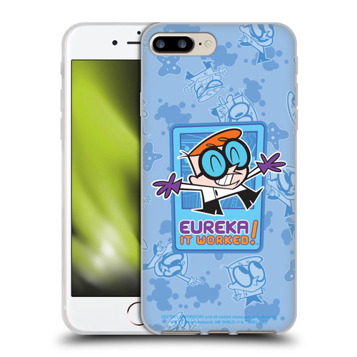 Dexter's Laboratory Graphics It Worked Soft Gel Case for Apple iPhone 7 Plus / iPhone 8 Plus