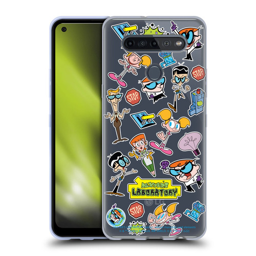 Dexter's Laboratory Graphics Icons Soft Gel Case for LG K51S