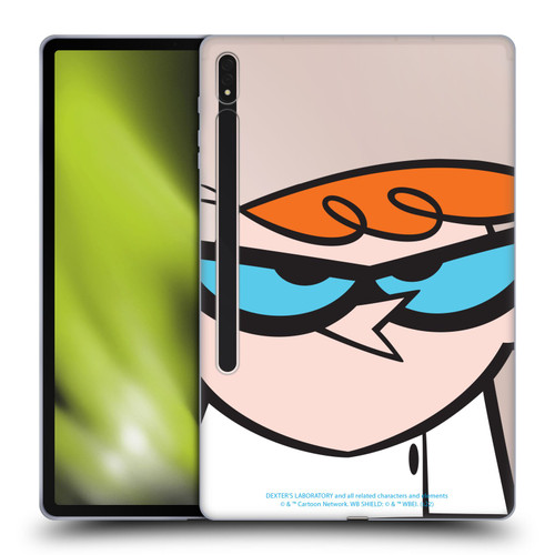 Dexter's Laboratory Graphics Dexter Soft Gel Case for Samsung Galaxy Tab S8 Plus