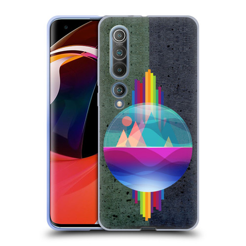 Dave Loblaw Contemporary Art Mountains Under The Dome Soft Gel Case for Xiaomi Mi 10 5G / Mi 10 Pro 5G