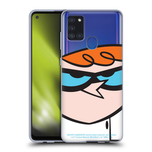 Dexter's Laboratory Graphics Dexter Soft Gel Case for Samsung Galaxy A21s (2020)